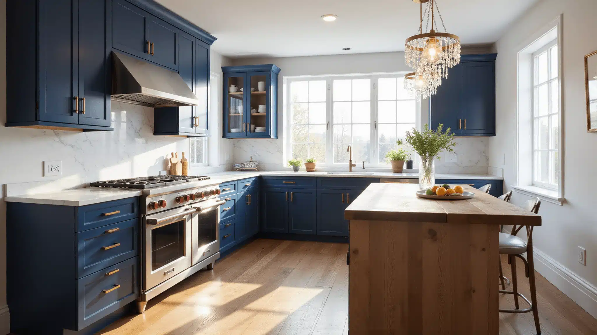 Navy Kitchen Cabinets: The Bold and Timeless Design Choice That Will ...