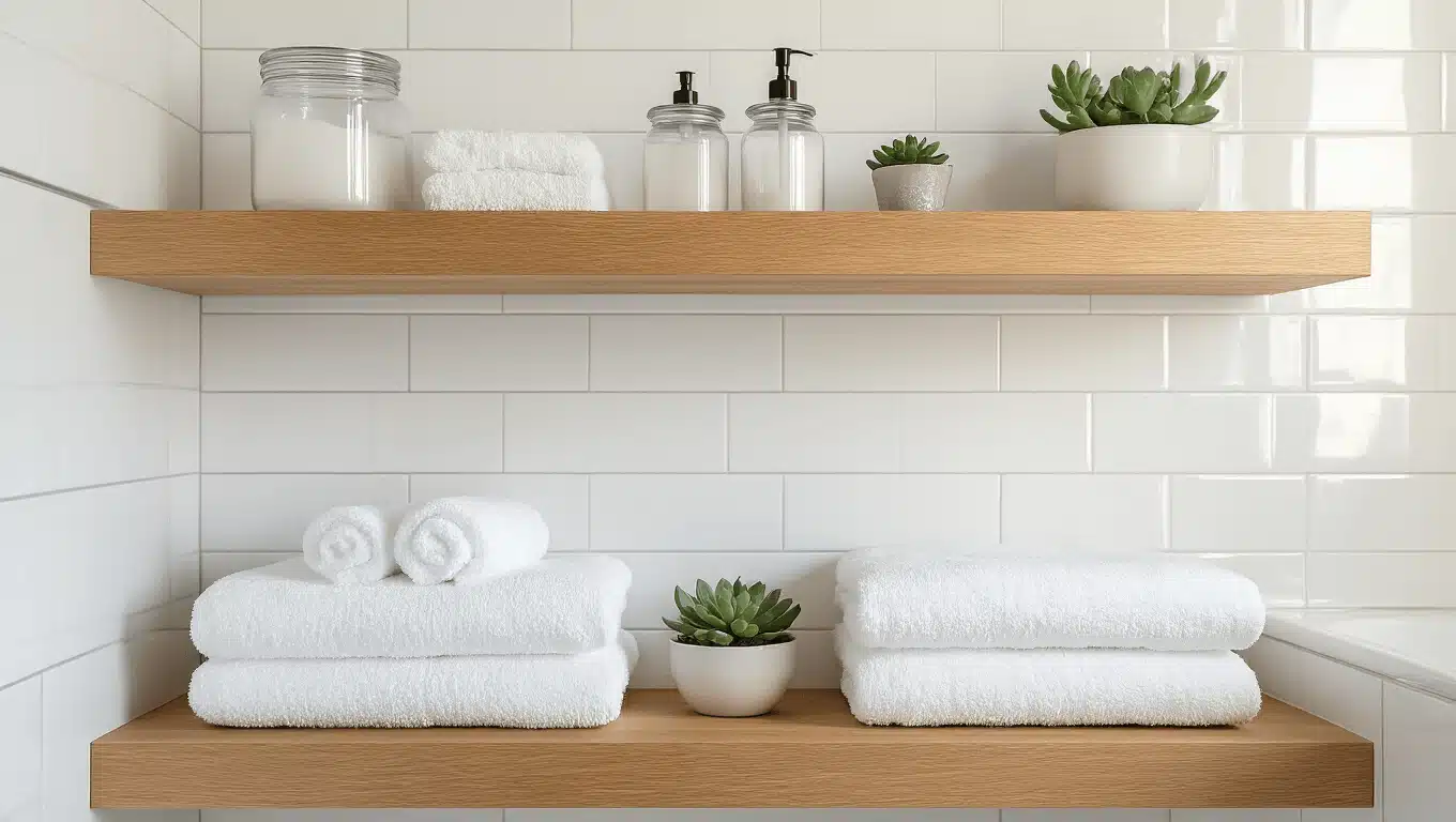 Small Bathroom Storage: Genius Shelf Solutions to Maximize Your Space ...