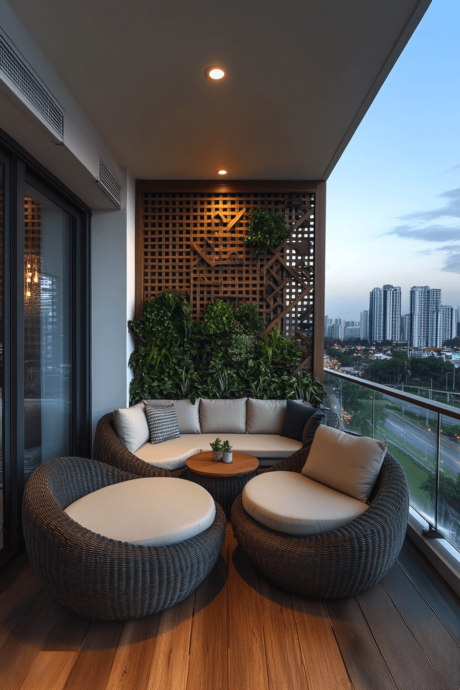 25 Small Apartment Balcony Ideas That Bring Smiles Outside - Peachy ...