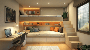 loft beds for small rooms
