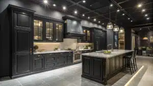 Dark Kitchen Cabinets