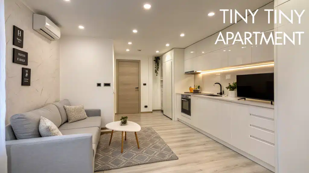 Tiny Apartment Minimalist
