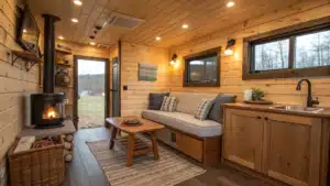 Tiny Cabins Interiors
