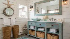 beachy bathroom