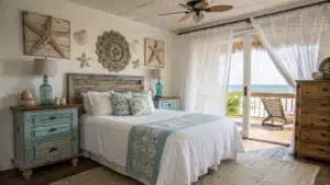beachy bedroom