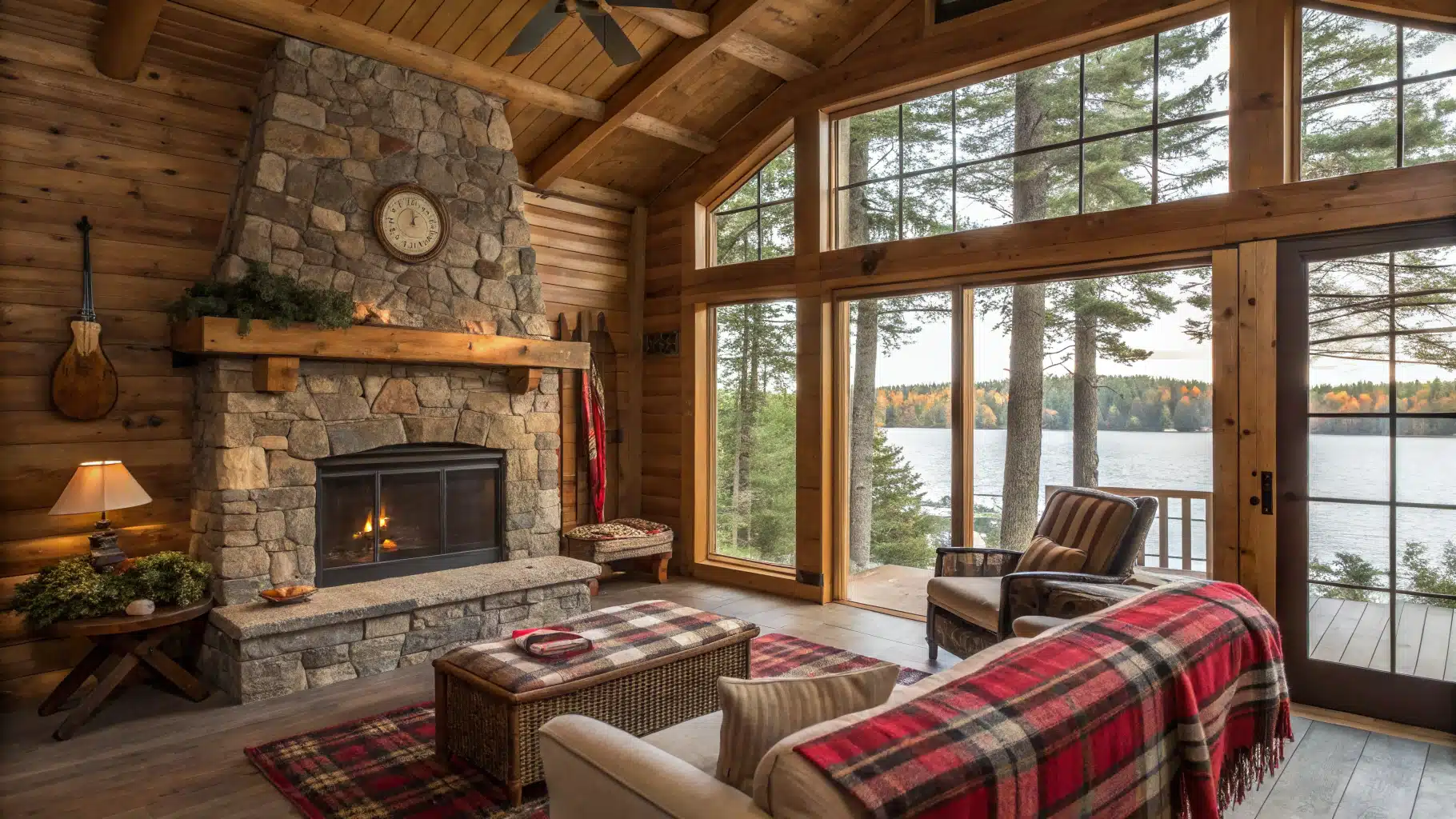 26 Lake House Decor Ideas for a Cozy Waterfront Retreat - Peachy Green Life