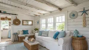 seaside cottage interior